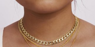 gold necklaces